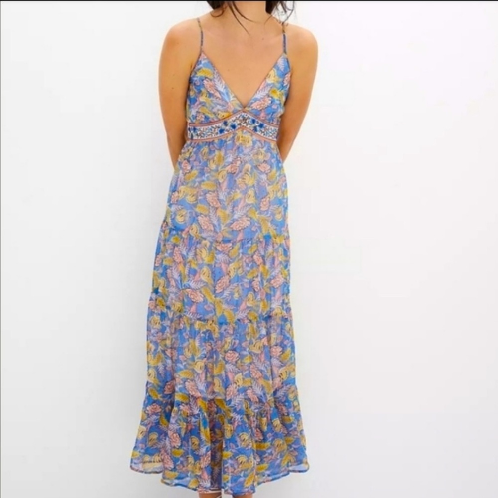 Verb by Pallavi Vineyard tier Maxi Dress